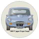 Jaguar E-Type Coupe 2+2 S2 (disc wheels) 1969-71 Coaster 4